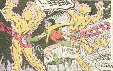 Funny Comic Book Glazes and Panels