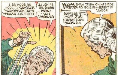 Funny Comic Book Glazes and Panels
