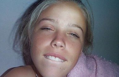 Teenager gargling and getting nailed