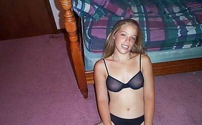 Teenager gargling and getting nailed