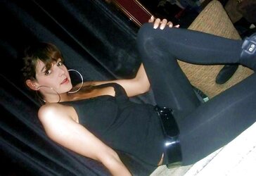Mummy Becky. Leggings, Latex, Stockings and taut sundress