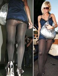 Celebrity upskirt and nip slides