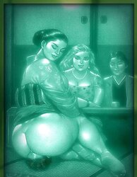 Drawing yam-sized Domme