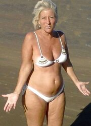 Bathing Suit bathing suit hooter-sling plumper mature clad teenager giant boobies