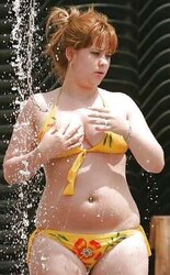 Bathing Suit bathing suit hooter-sling plumper mature clad teenager giant boobies