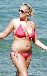 Bathing Suit bathing suit hooter-sling plumper mature clad teenager giant boobies