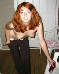 REDHEAD INEXPERIENCED EX GIRLFRIEND TEENAGER BJ'S (WheelSex)