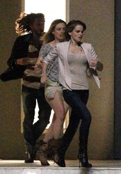 Emma Watson End of the World Set