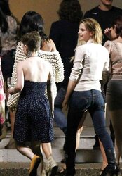 Emma Watson End of the World Set