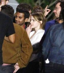 Emma Watson End of the World Set