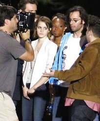 Emma Watson End of the World Set