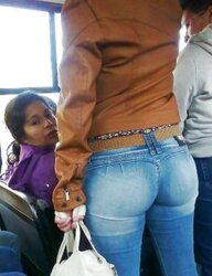 Dolls in taut trousers