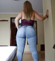 Dolls in taut trousers