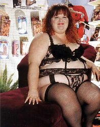 Redhead fatty getting some shaft