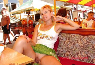 Upskirt No Undies #rec Fledgling showcasing beaver PublicNudity
