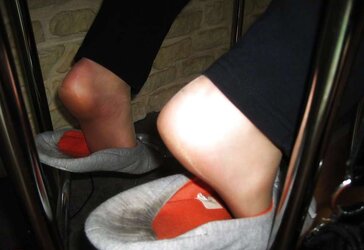 Piedi soles sole stopy nylons pantychose wifey