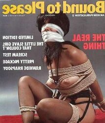 Vintage Restrain Bondage Magazine frosts