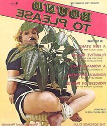 Vintage Restrain Bondage Magazine frosts