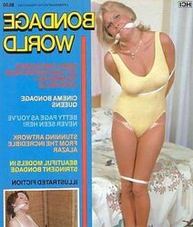 Vintage Restrain Bondage Magazine frosts