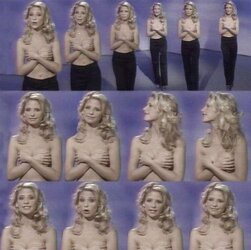 Sarah Michelle Gellar aka Buffy the swelling layer :)