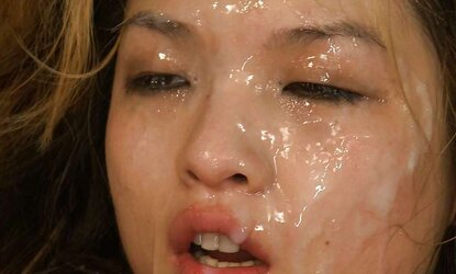 Anal Invasion and DOUBLE PENETRATION asian mega-bitch - Part