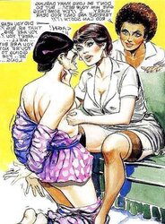 Cartoon female domination