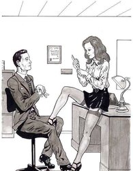 Cartoon female domination