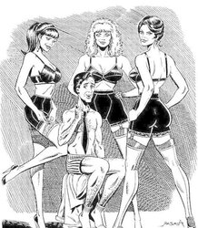 Cartoon female domination