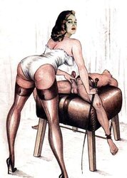 Cartoon female domination