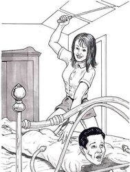 Cartoon female domination