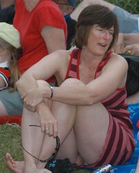 Mature Granny Upskirt