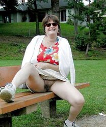 Mature Granny Upskirt