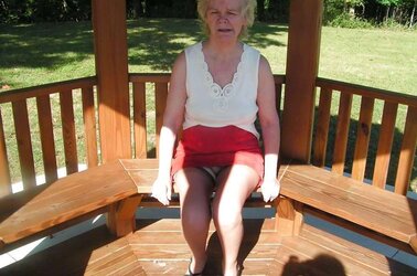 Mature Granny Upskirt