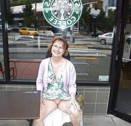 Mature Granny Upskirt