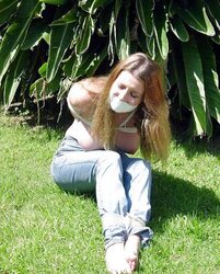 Erica Campbell - Restrain Bondage Garden