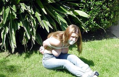 Erica Campbell - Restrain Bondage Garden