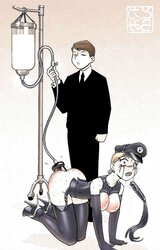 Extraordinary Faux-Cock Knuckle Female Domination Cartoon