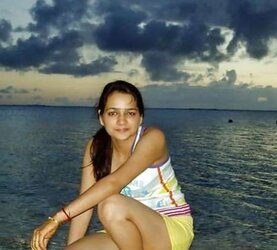 Indian Ritika on Honeymoon