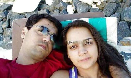 Indian Ritika on Honeymoon