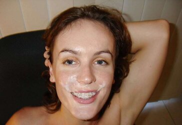 My ex girlfriend creampie