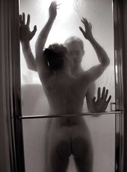 Porn Art in the Shower . . .