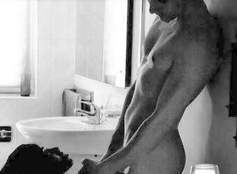 Porn Art in the Shower . . .