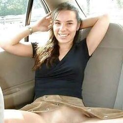 Upskirt and snatch showing. Display the beaver!