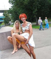 Public fuckbox and melon demonstrating. Street beotches.