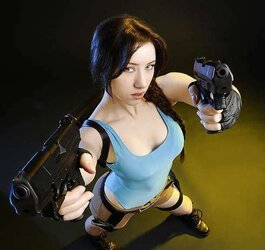 Ms Croft - lara croft cosplay models