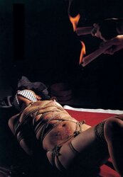 Adorable Asian BONDAGE & DISCIPLINE cord restrain bondage