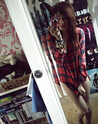 Splendid british tumblr lady