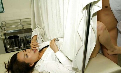 Japanese nymph ravaged by gynecologist