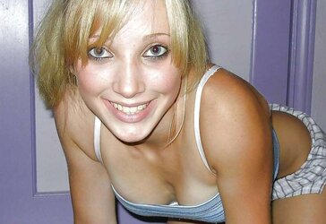 Faces and down half-shirt