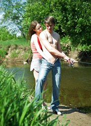 Being Outdoors Makes Her Super-Naughty